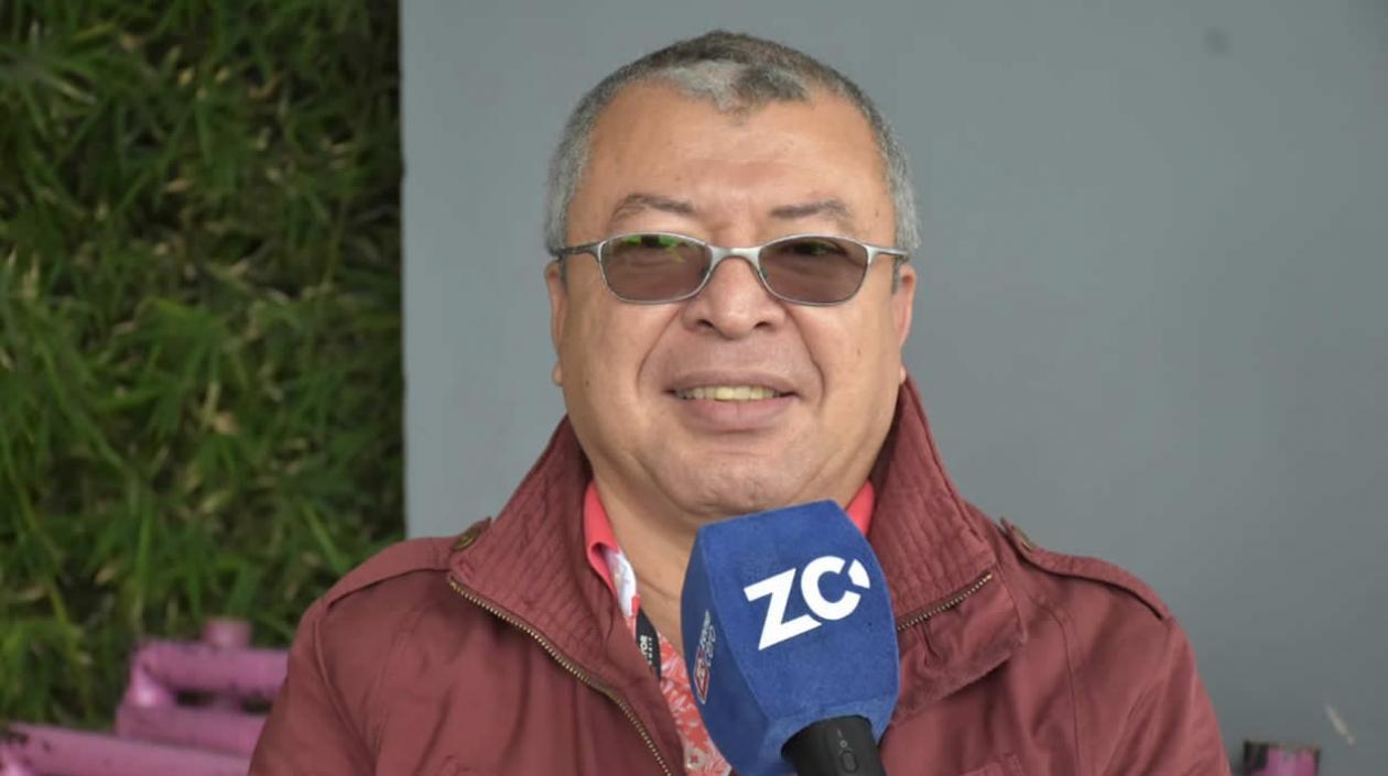 El locutor Ramiro Alfonso Jiménez 