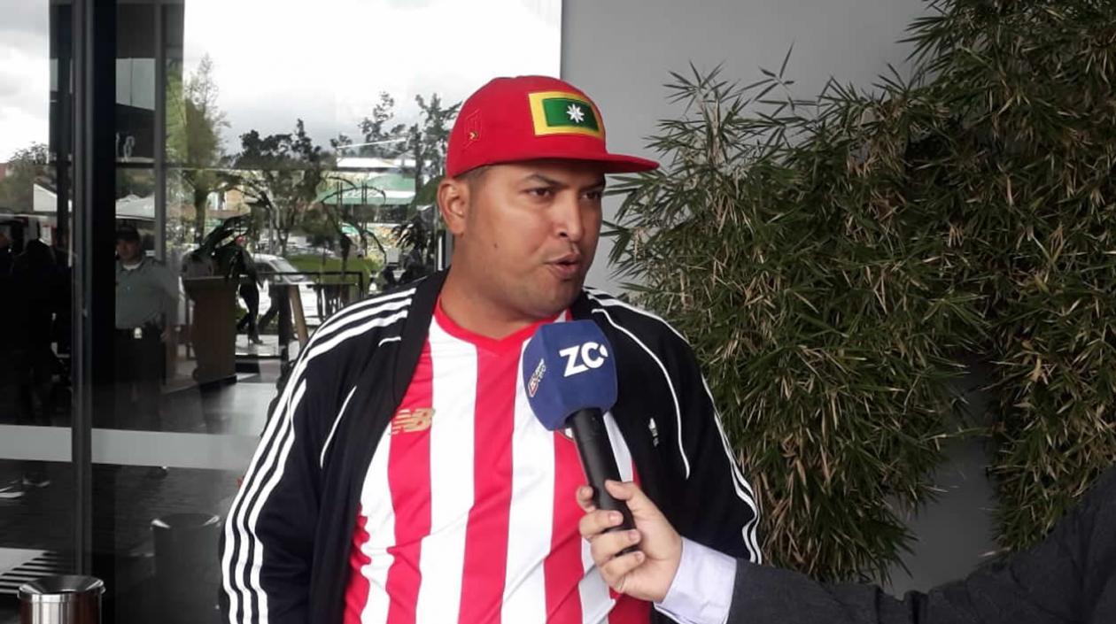 Gabriel 'El Ruso' Vallejo, líder del Frente Rojiblanco Sur.