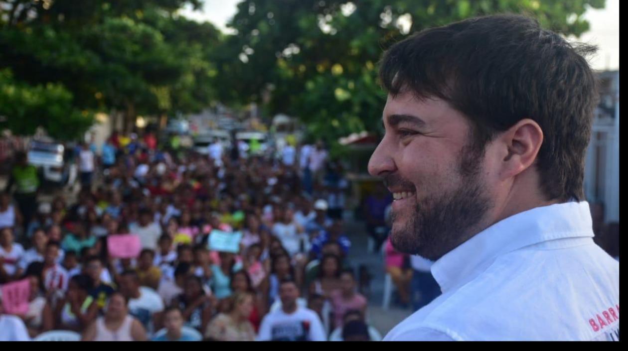 Jaime Pumarejo, candidato a la Alcaldía de Barranquilla.