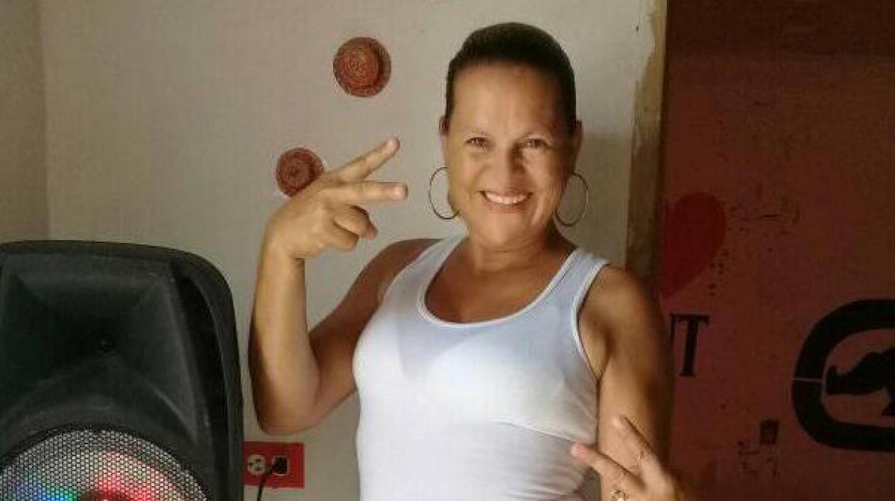 La víctima, Rosalía Gómez Mendoza, en una fotografía reciente en sus redes sociales.