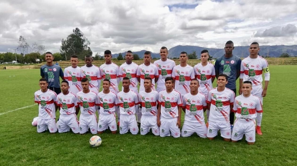 Jugadores de la Selección Atlántico. 