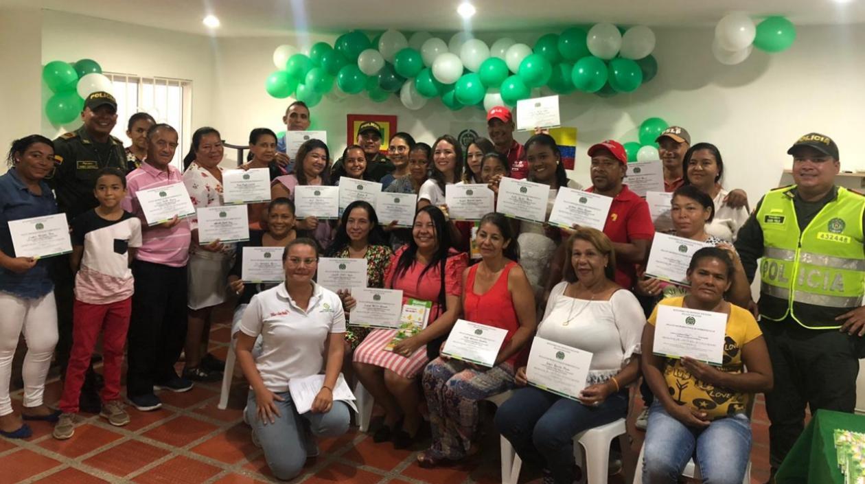 Graduación en Villa San Pablo.