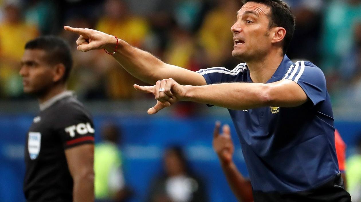 Lionel Scaloni, técnico de Argentina. 