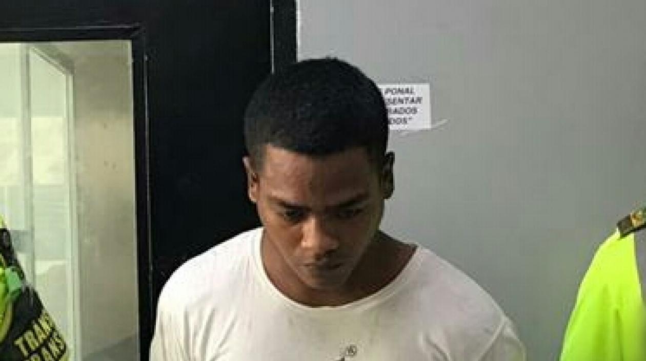 Hombre capturado por hurto. 