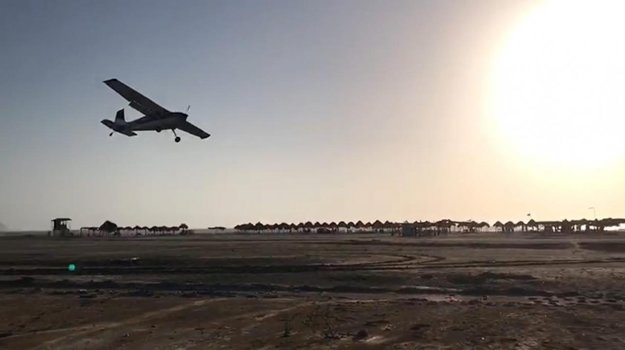 Acto de conmemoración en Puerto Colombia. 