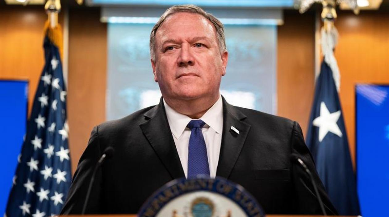 El secretario del Departamento de Estado de EE.UU., Mike Pompeo.