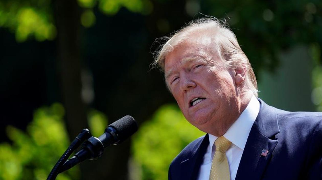 Donald Trump, presidente de los Estados Unidos.