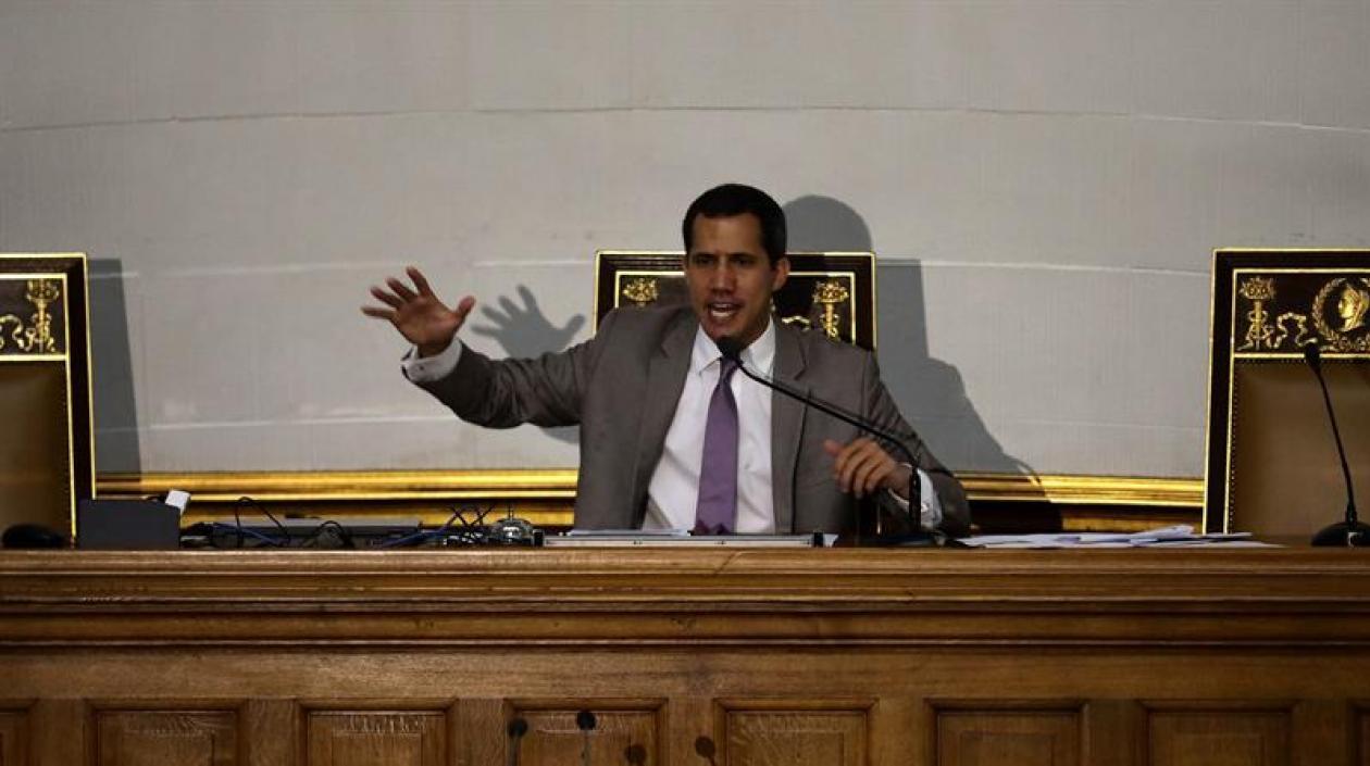 Juan Guaidó, presidente de la Asamblea Nacional de Venezuela.