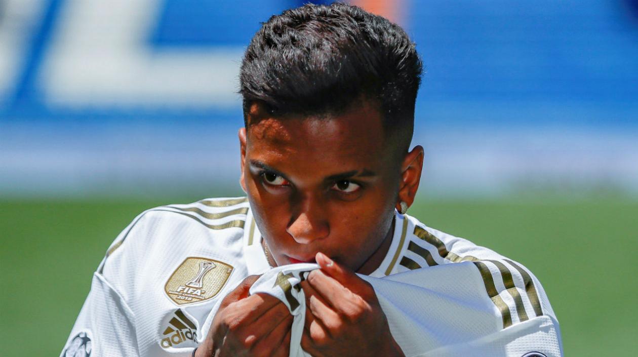 Rodrygo, nuevo jugador del Real Madrid. 