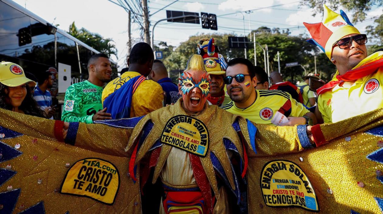 "El Cole" aterrizó este miércoles en Sao Paulo