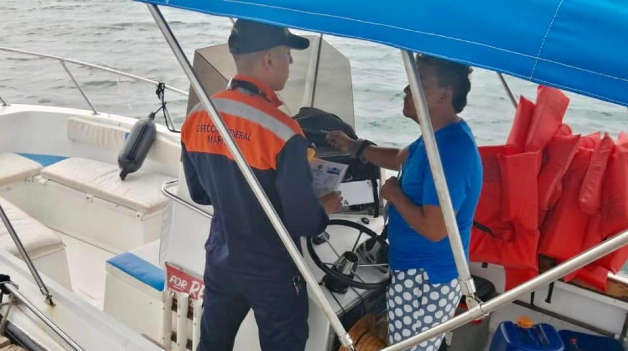 Dirección General Marítima (Dimar) advirtió las condiciones atmosféricas en el Caribe a las embarcaciones.