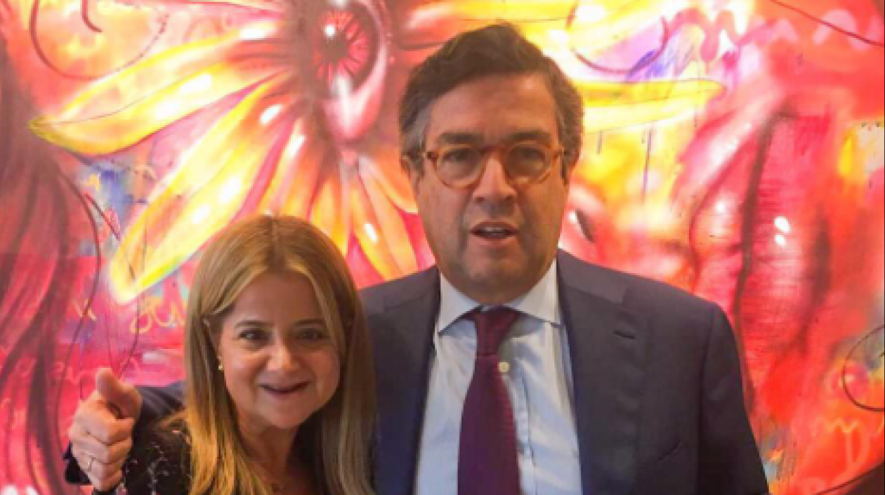 Elsa Noguera y Luis Alberto Moreno.