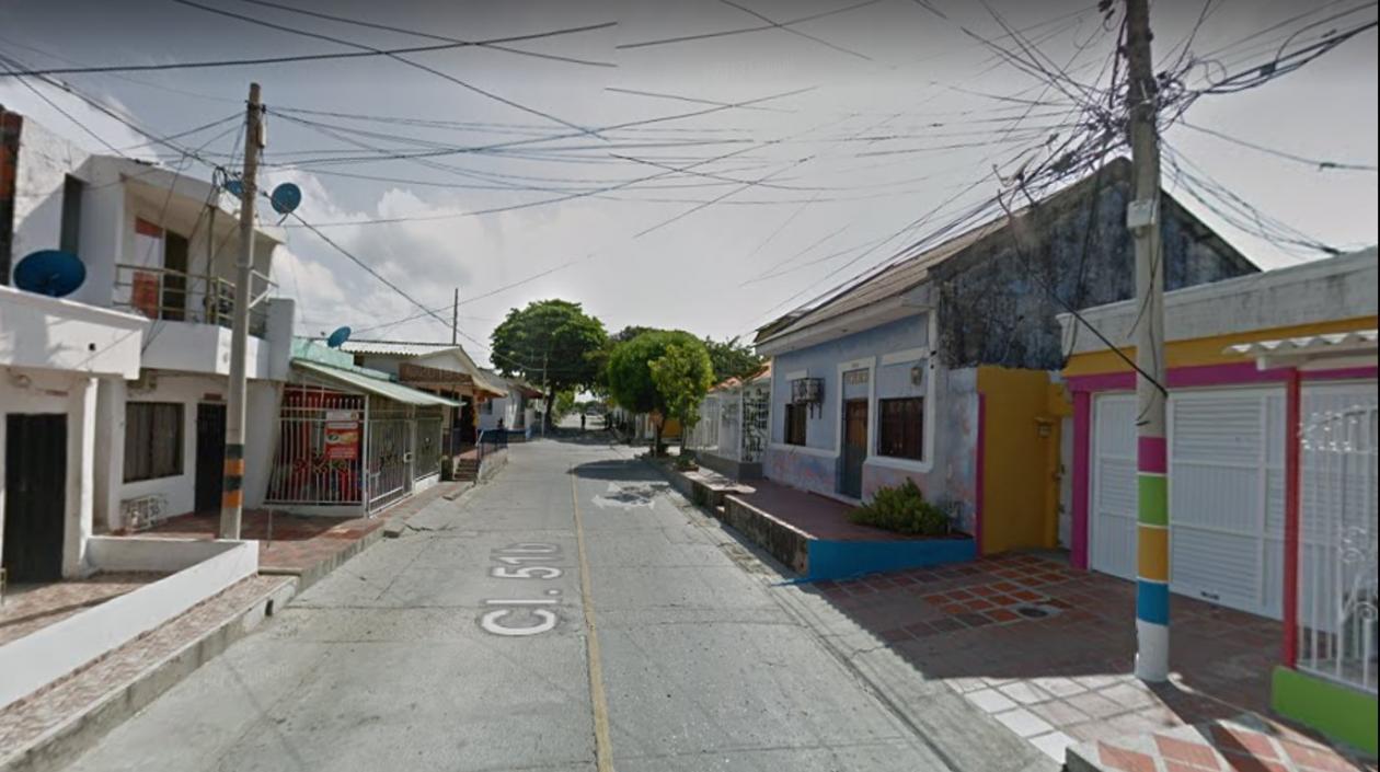 Lugar de los hechos.