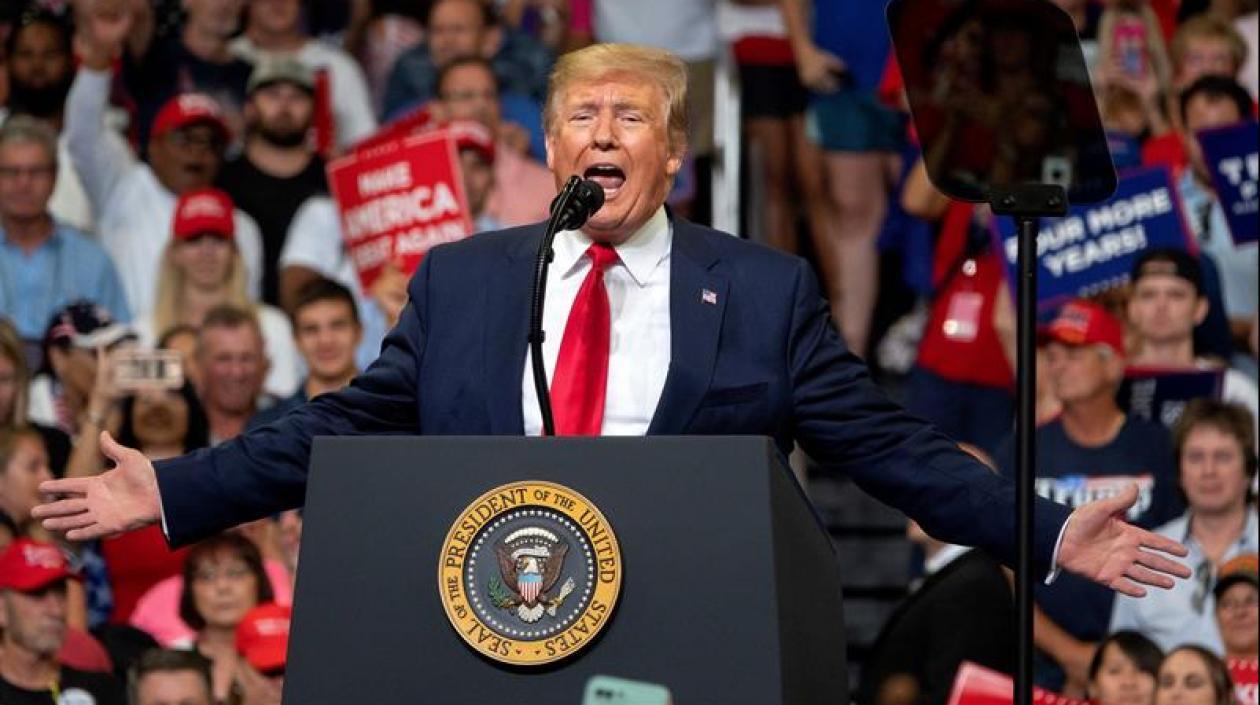 Donald Trump, presidente de los Estados Unidos.