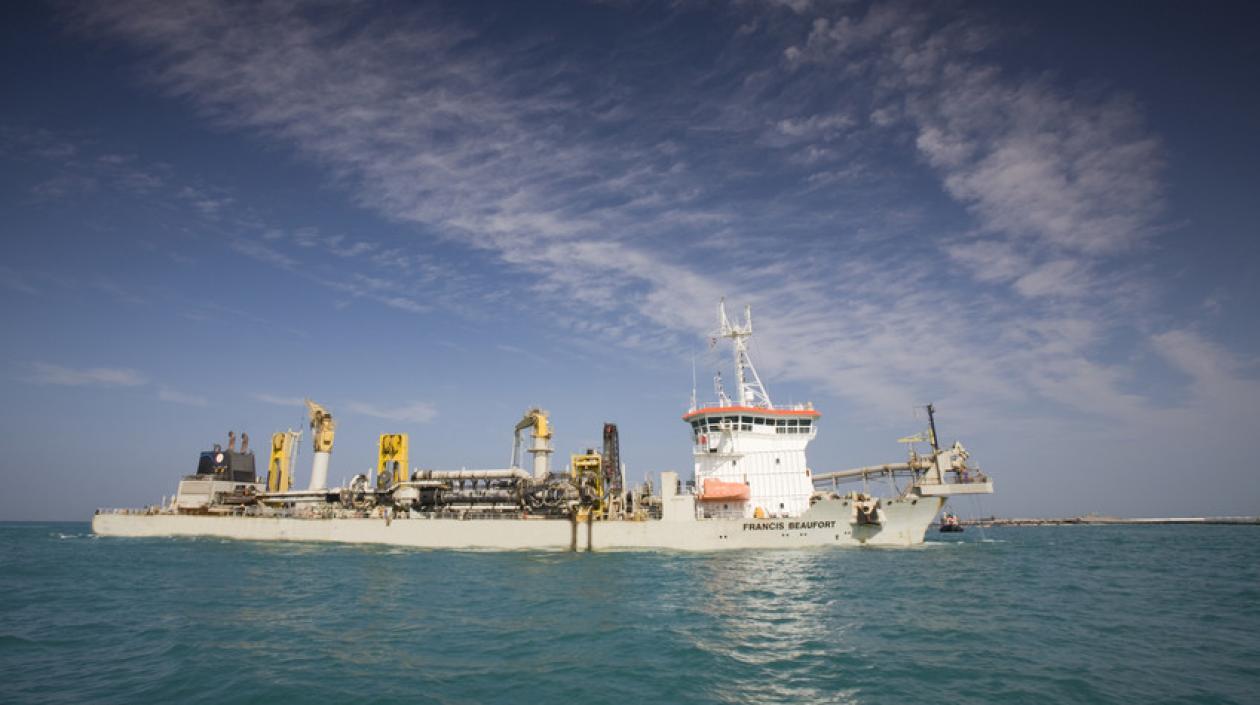 La draga Francis Beaufort 