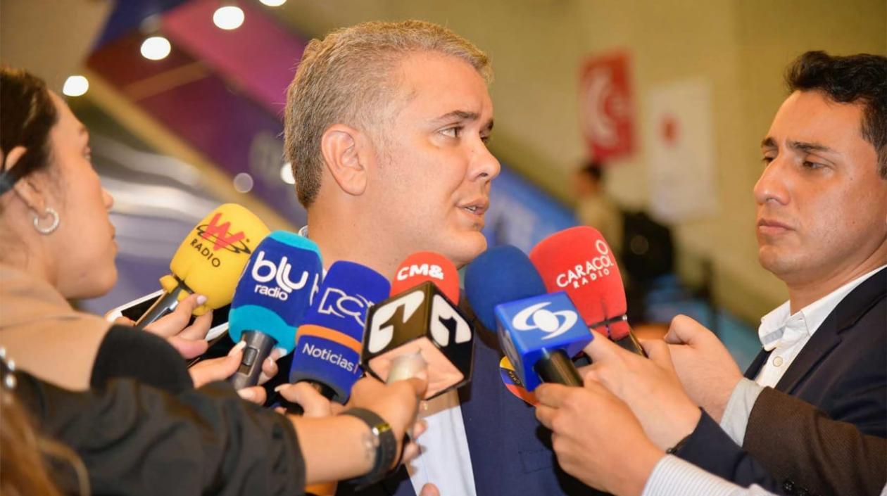 Iván Duque, presidente de Colombia.