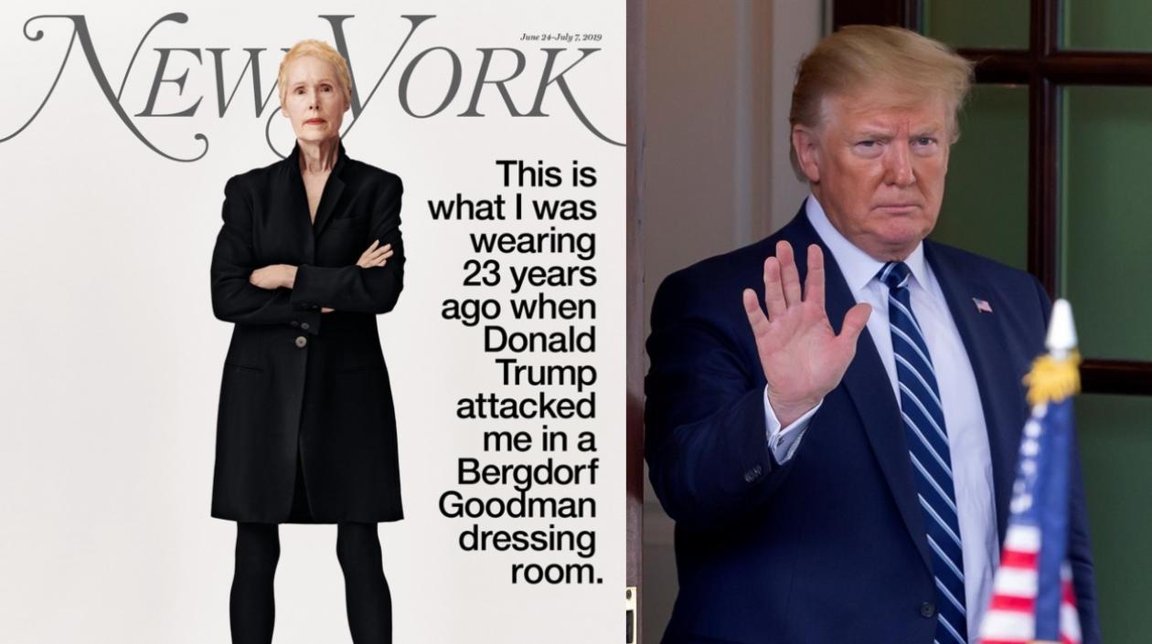 Elizabeth Jean Carroll y Donald Trump.