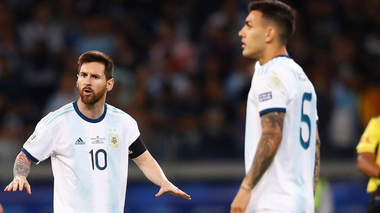 Lionel Messi, delantero y capitán de Argentina. 