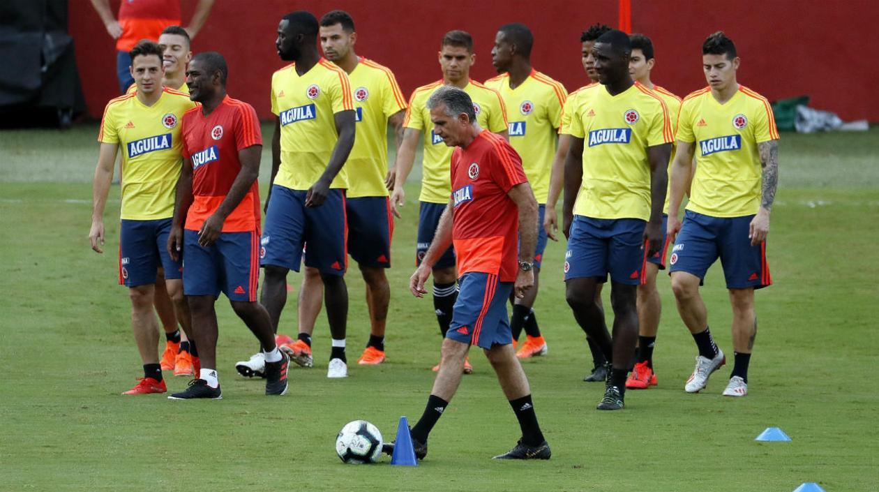 Carlos Queiroz, técnico portugués de la Selección Colombia. 