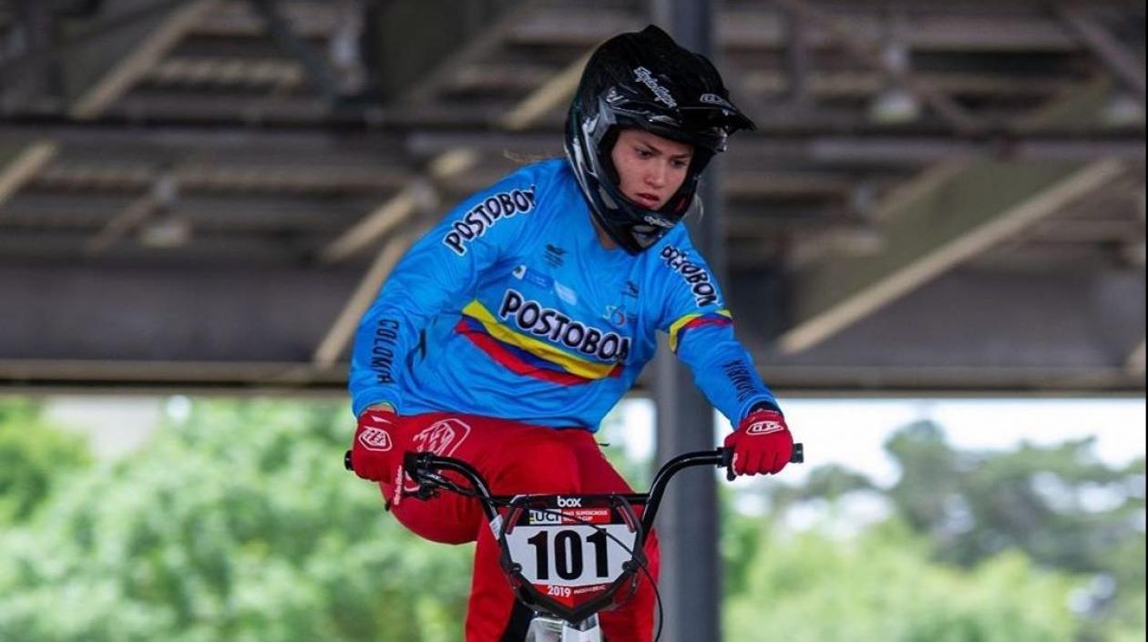 La piloto Gabriella Bolle. 