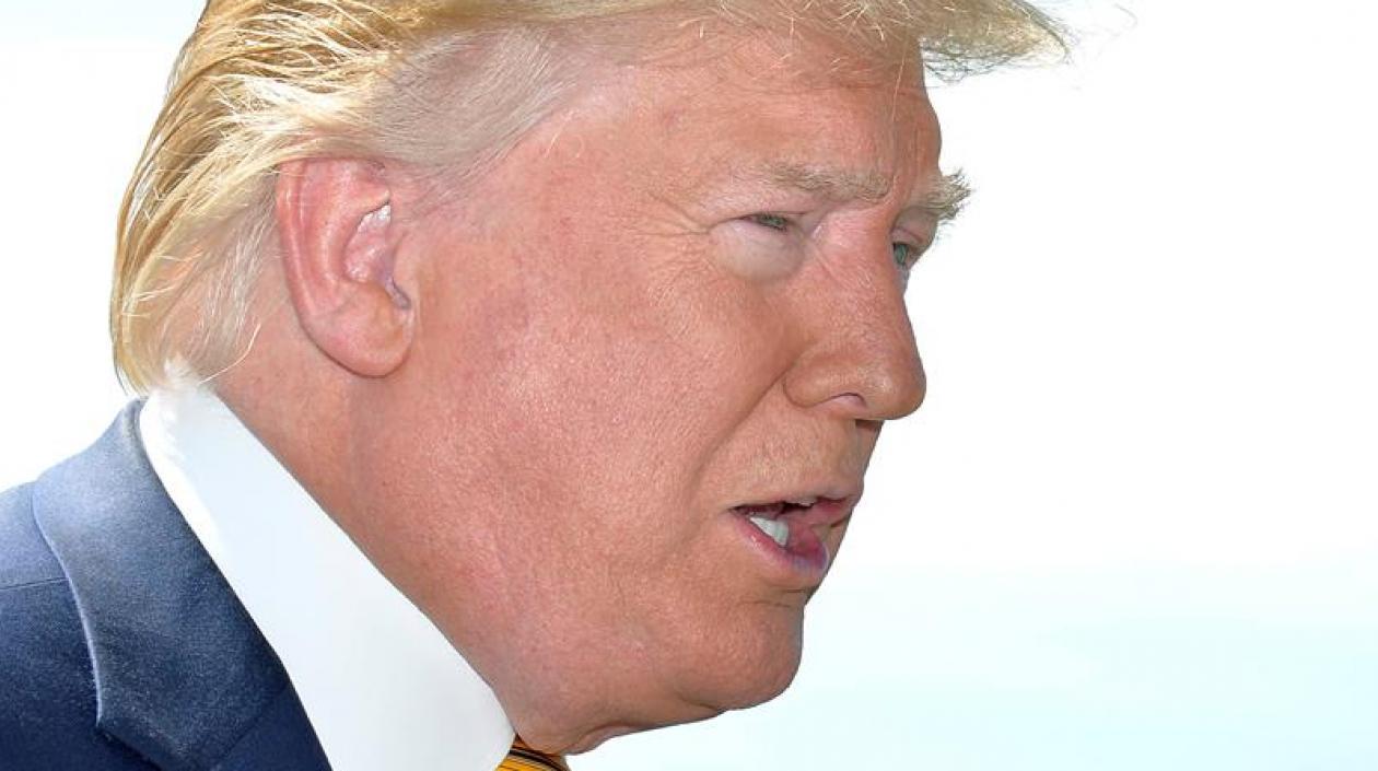 Donald Trump, presidente de Estados Unidos.