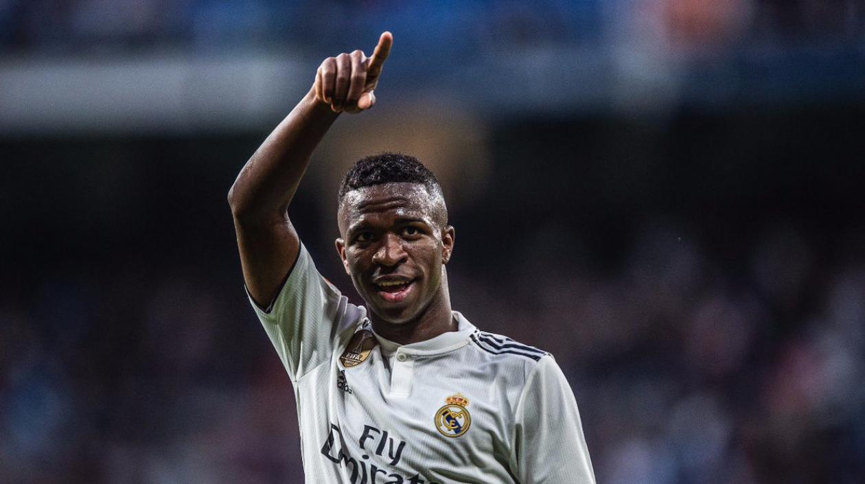 Vinicius Jr., jugador del Real Madrid. 