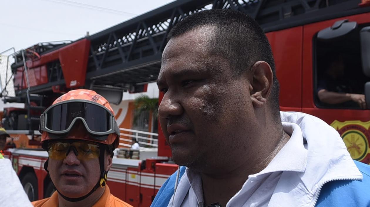 Carlos Cervantes, Coordinador del Crue en Barranquilla.