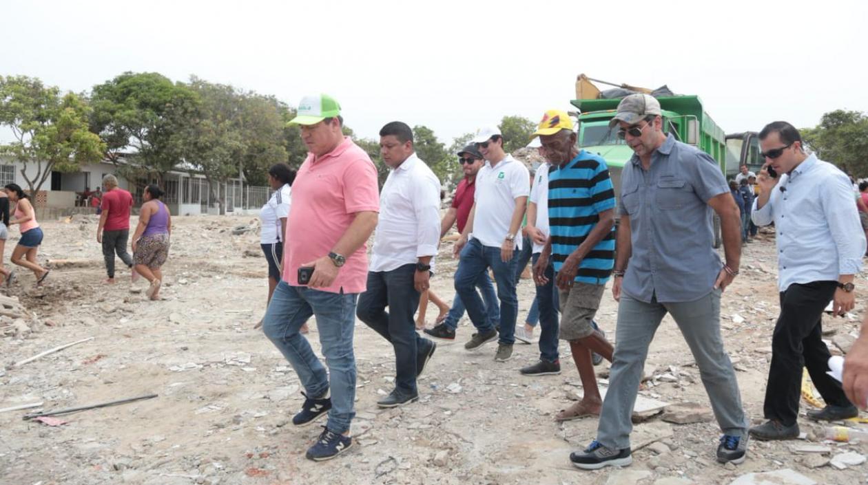 El Alcalde de Barranquilla, Alejandro Char.