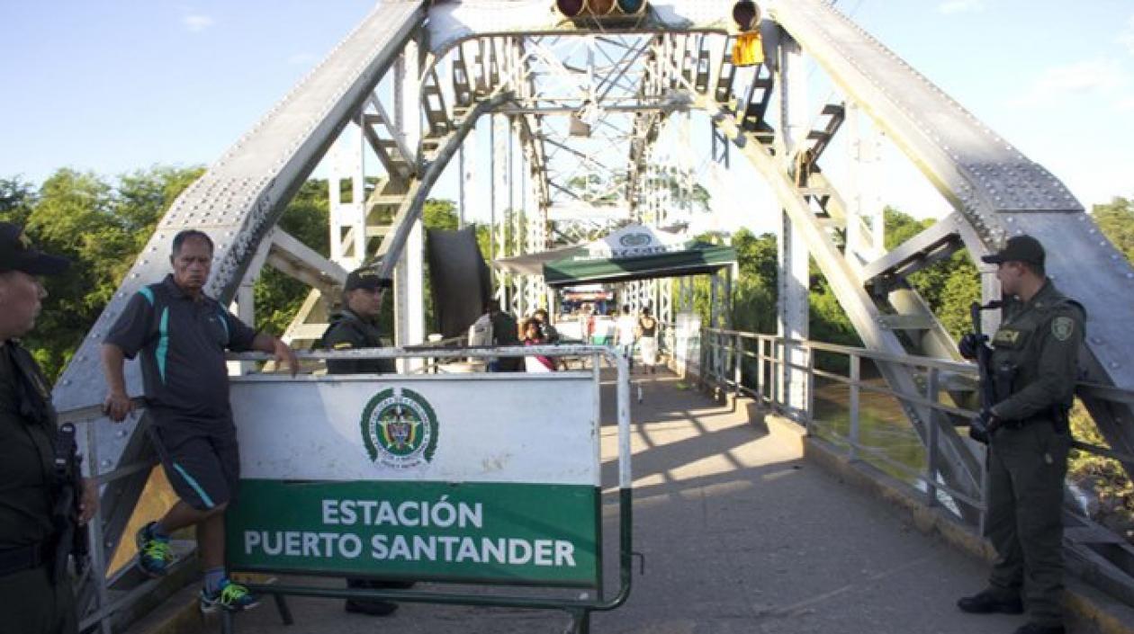La frontera estaba cerrado cuando pasaron los venezolanos.