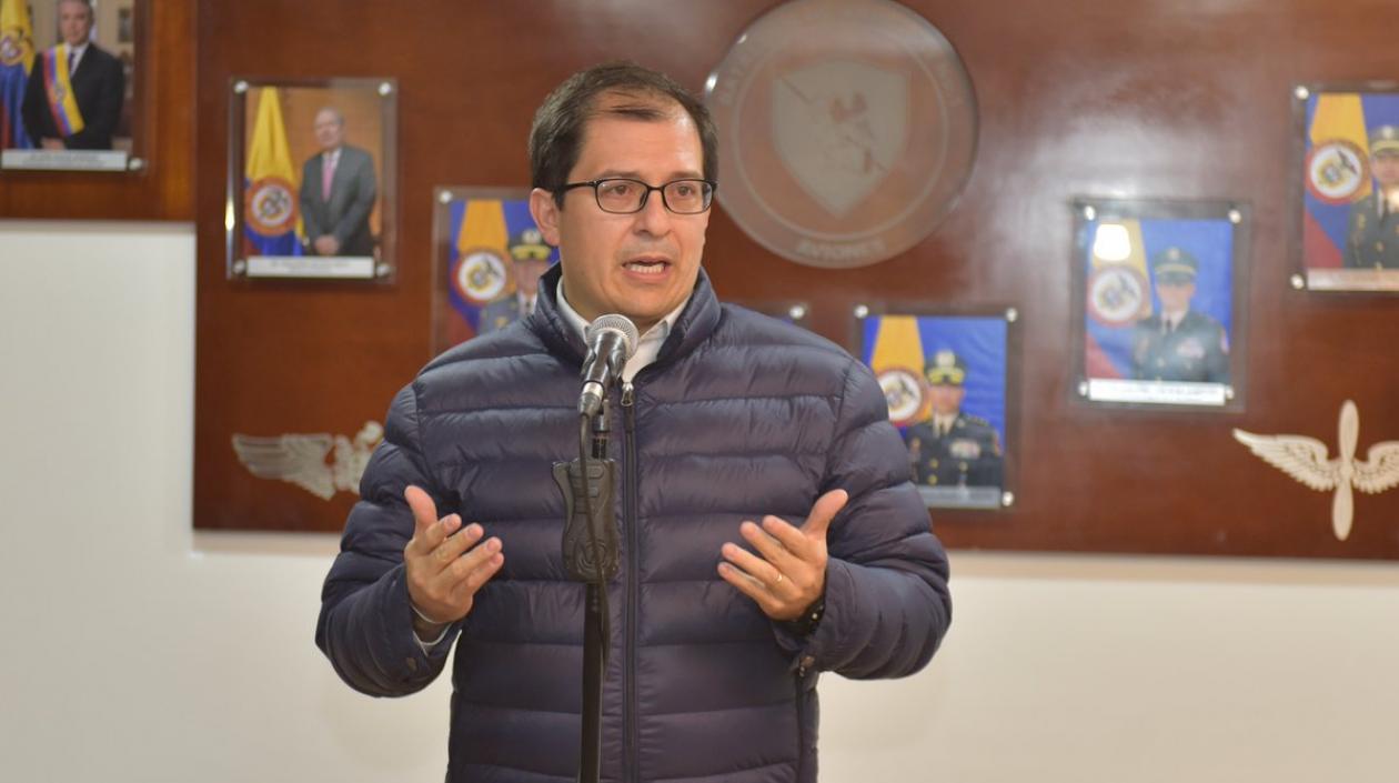 El alto consejero para los Derechos Humanos de Colombia, Francisco Barbosa.