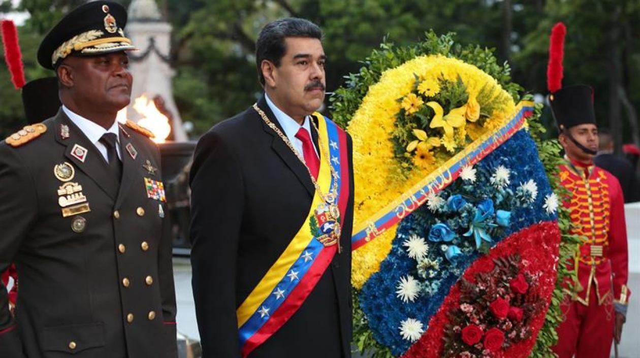 El Presidente de Venezuela, Nicolás Maduro.