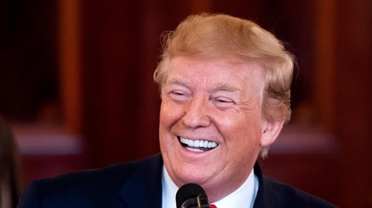 Donald Trump, presidente de los Estados Unidos.