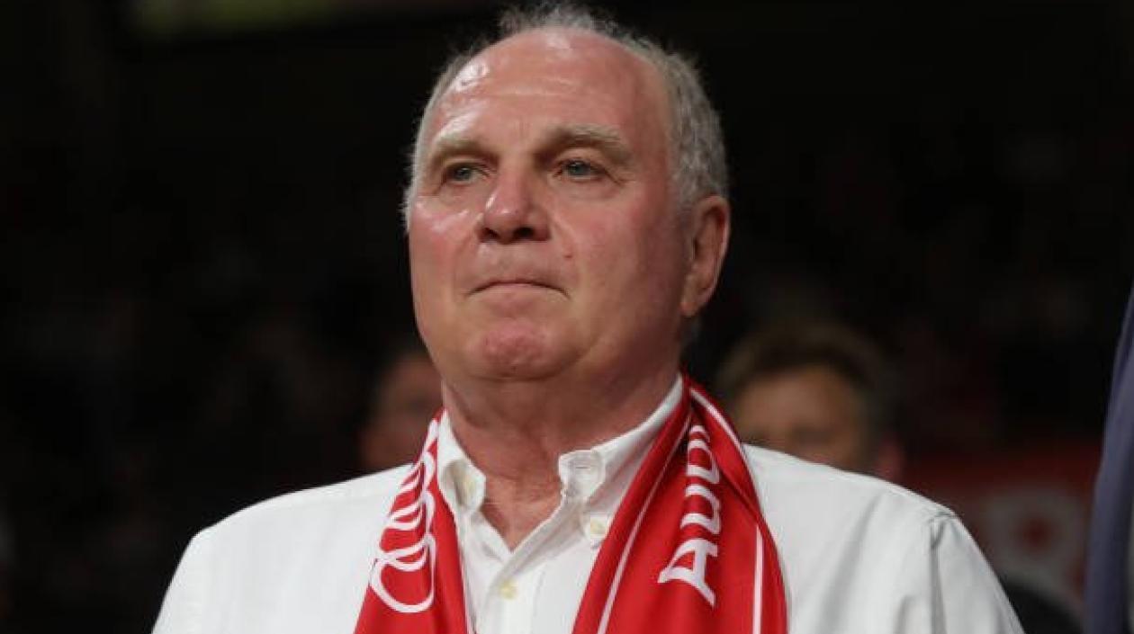 El presidente del Bayern Múnich, Uli Hoeness.