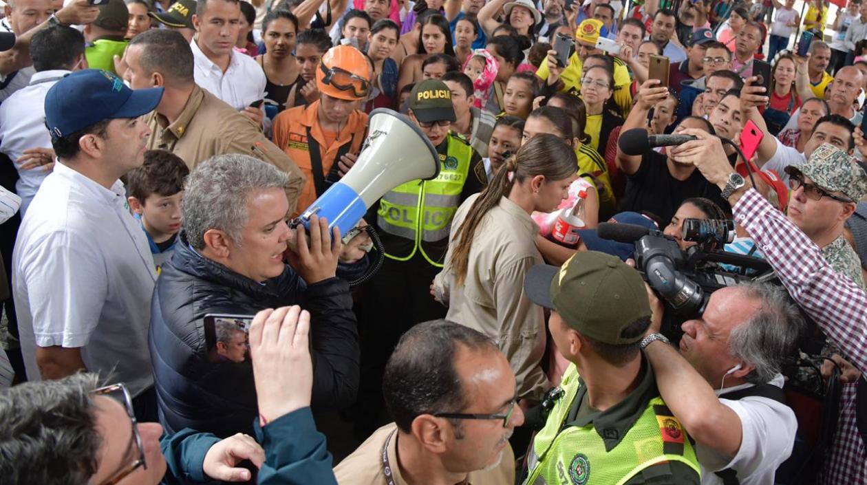 El Presidente de la República, Iván Duque.