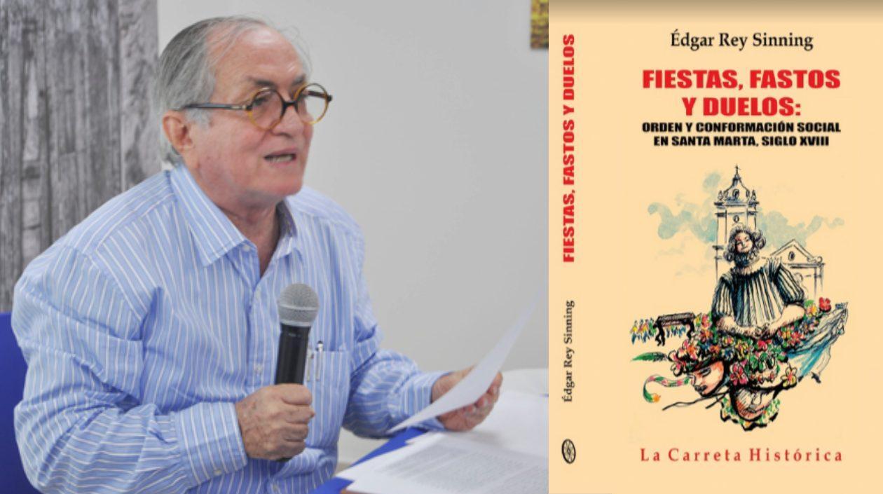 Edgar Rey Sinning presenta este jueves 27 de junio un nuevo libro.