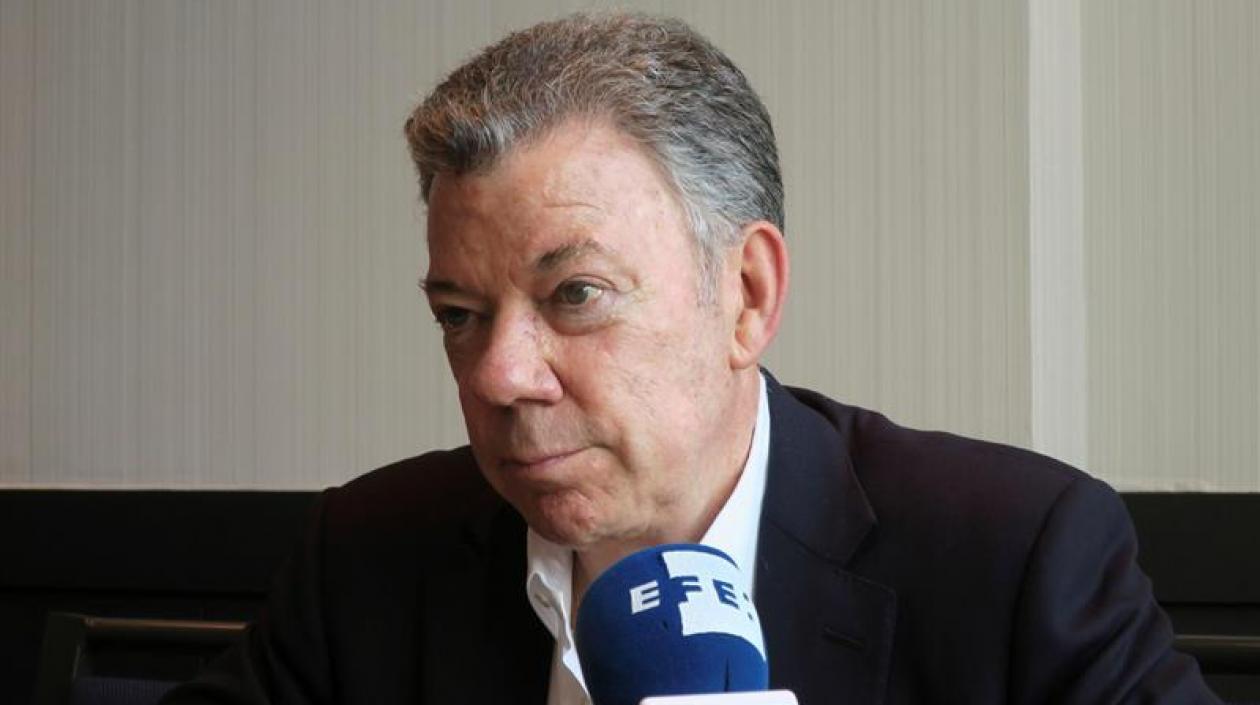 Juan Manuel Santos.