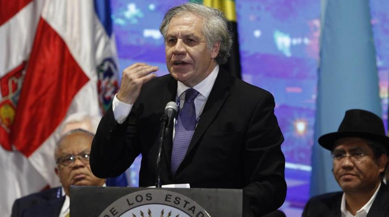 El secretario general de la OEA, Luis Almagro.