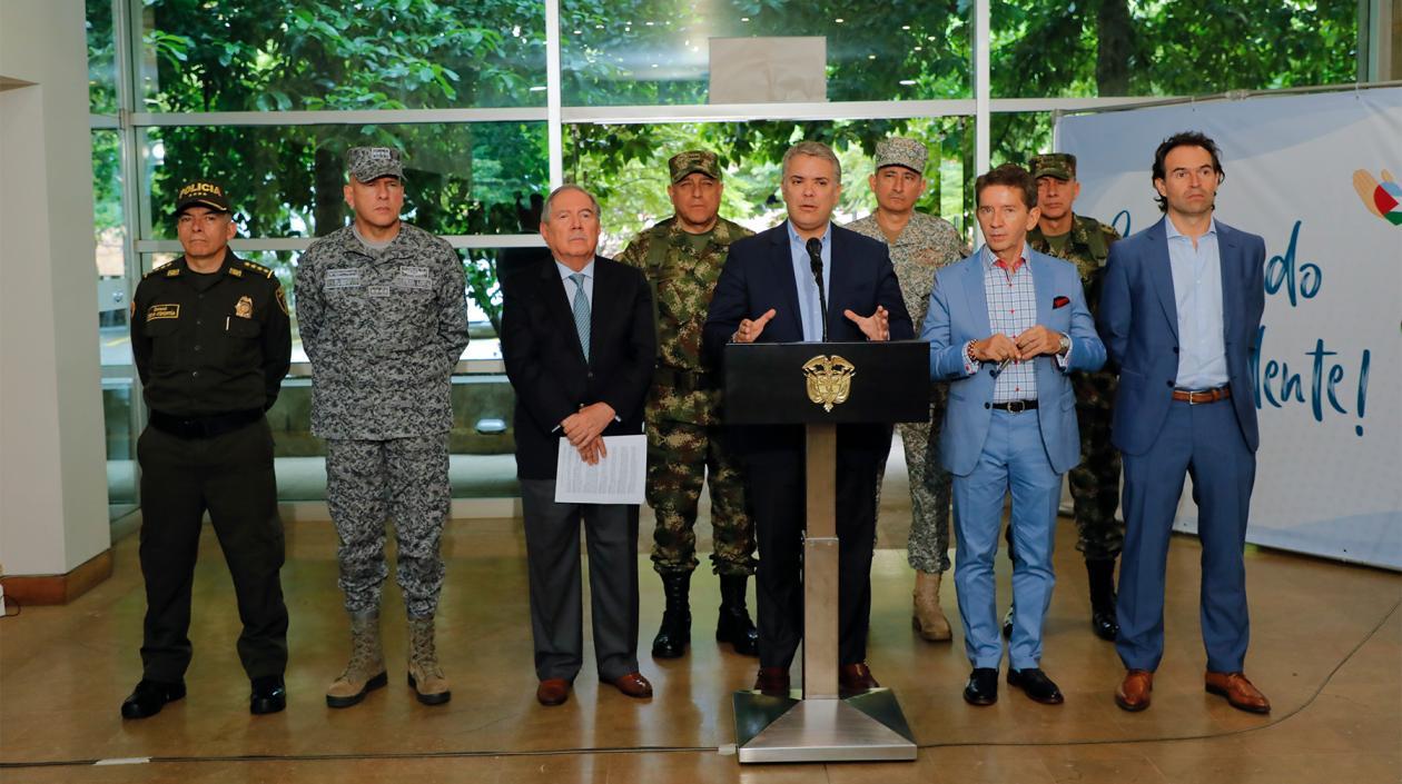 El Presidente de la República, Iván Duque.