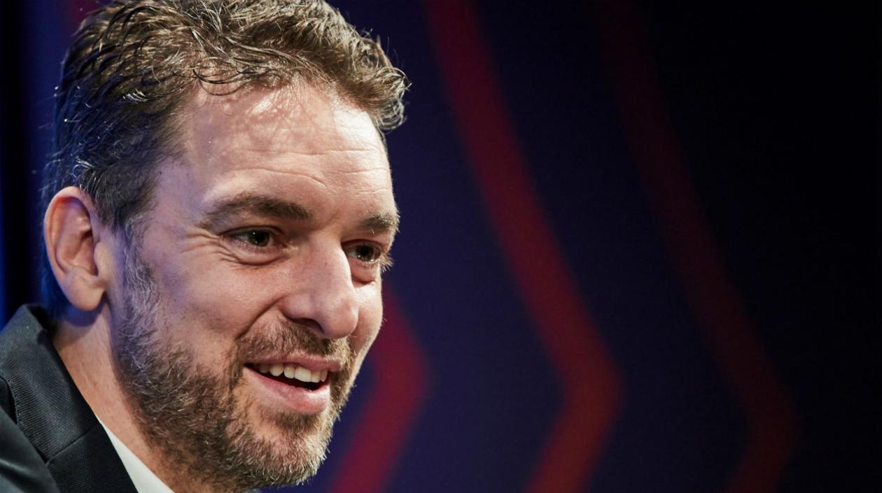 Pau Gasol, basquetbolista español. 