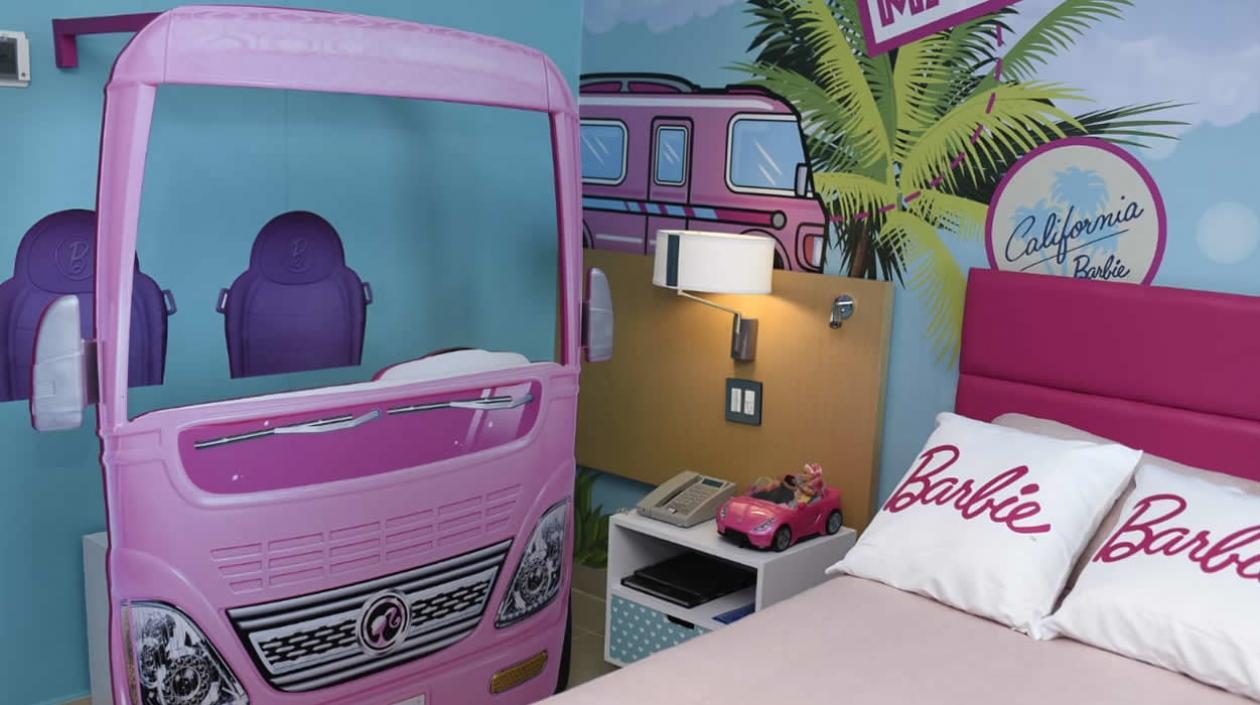 Barbie Room en el Hotel Hilton de Cartagena.