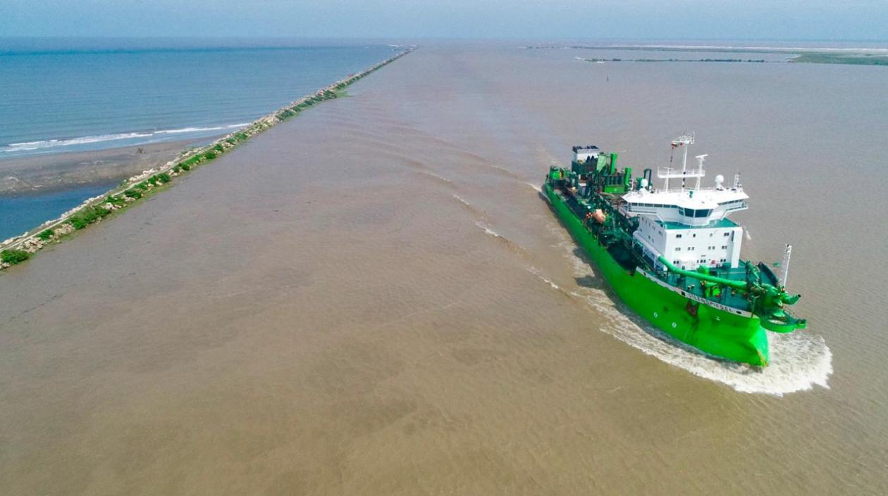 Dimar autoriza nuevo calado para el Puerto de Barranquilla.