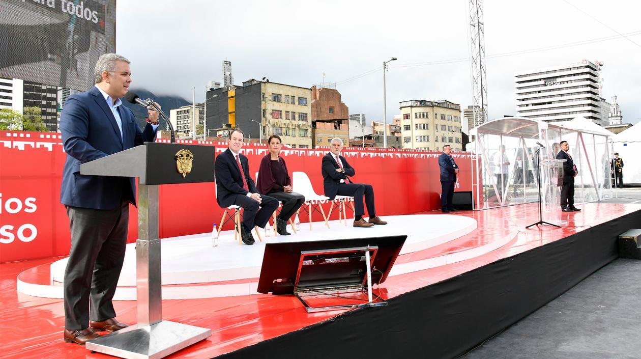 El Presidente de la República, Iván Duque.