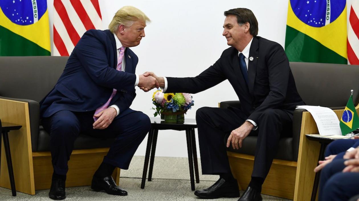 Donald Trump y Jair Bolsonaro.