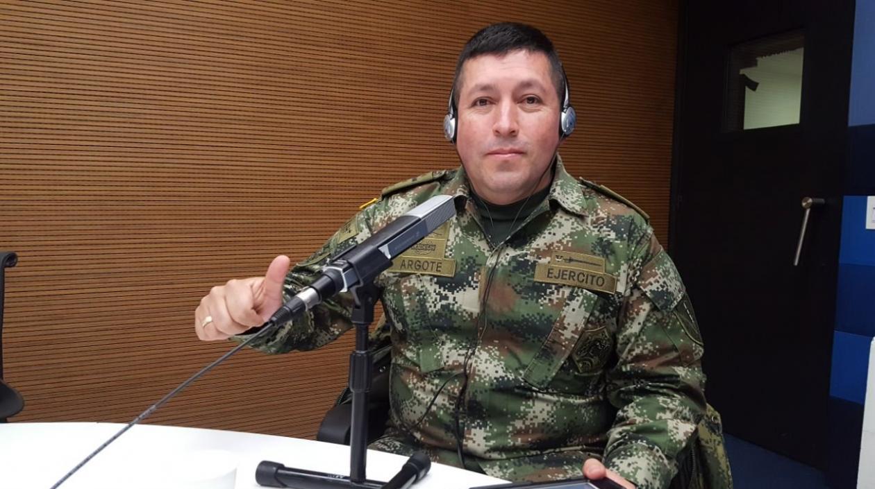El excoronel Elkin Alfonso Argote Hidalgo.