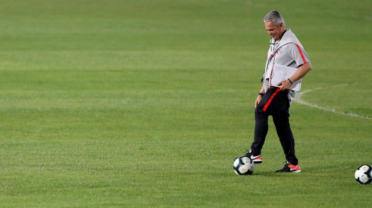 Reinaldo Rueda, técnico de la Selección Chile. 