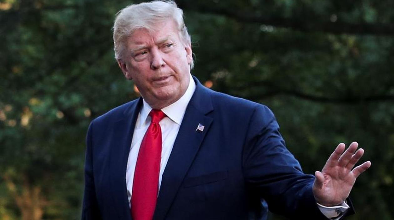 Donald Trump, presidente de los Estados Unidos.