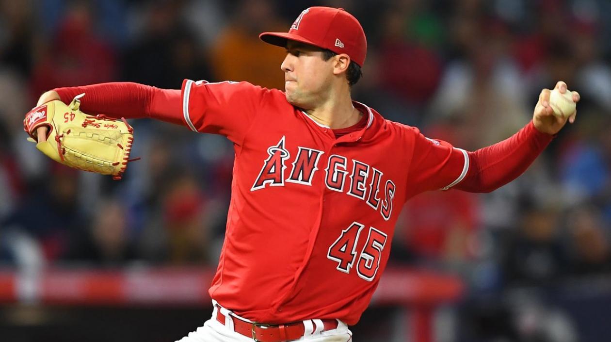 El lanzador zurdo Tyler Skaggs.