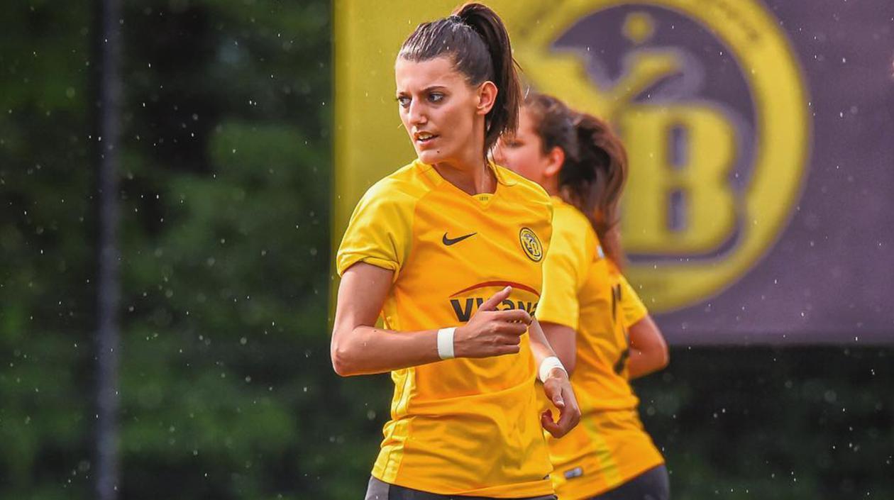 Florijana Ismaili, jugadora fallecida. 