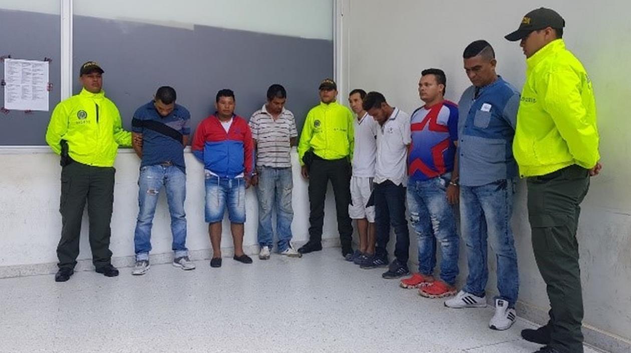 Capturados en el operativo Cazador II.