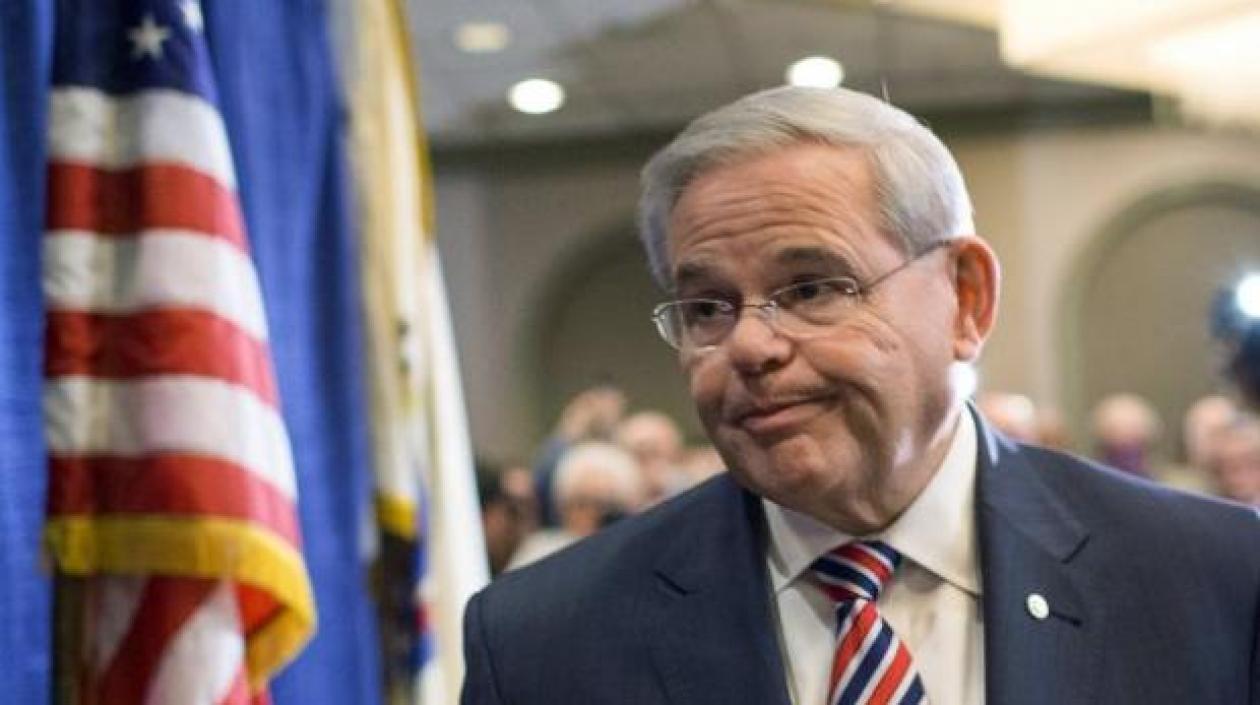 El senador estadounidense Bob Menéndez.